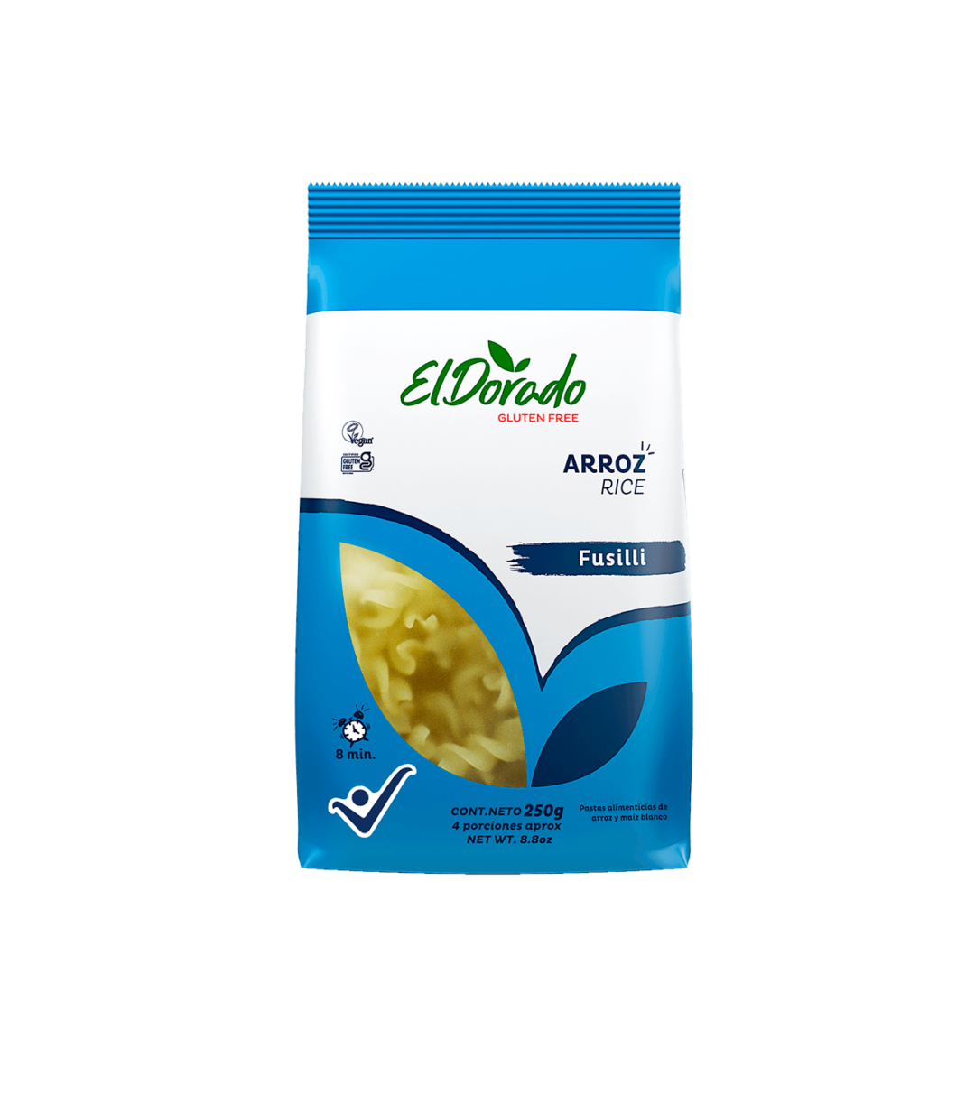Pastas de Arroz Tipo Spaghetti. El Dorado. Alimentos Sostenibles
