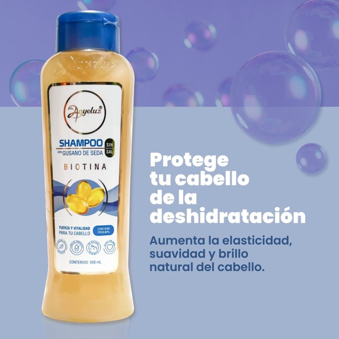 Anyeluz - Shampoo Gusano de Seda | Alimentos Sostenibles