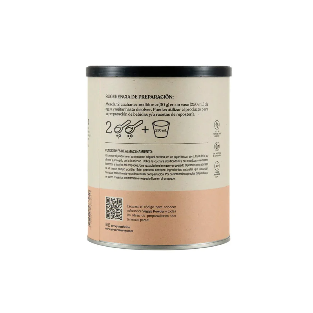 Proteína | Veggie Powder Creamy Vanilla Mini 360g - Image 4