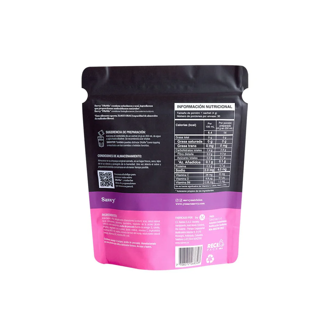 Antioxidante Natural Savvy | Alimentos Sostenibles