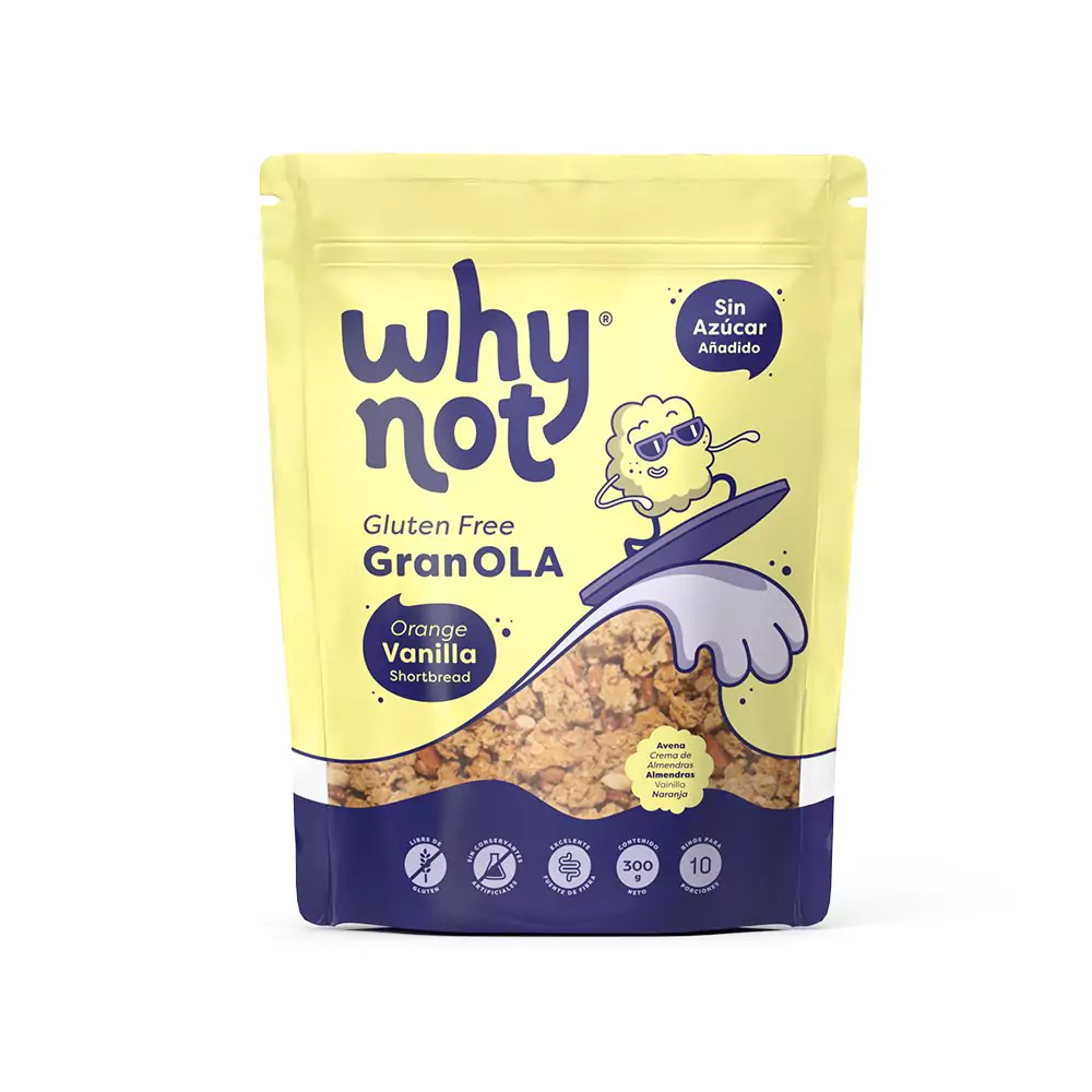 GranOLA de Vainilla Why Not Gluten Free | Alimentos Sostenibles
