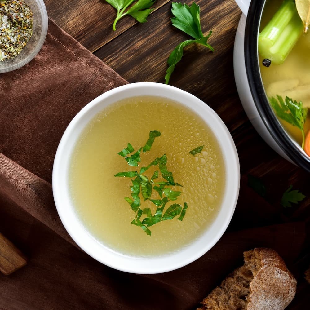 Proteina Bone Broth Chicken Soup, Savvy, Alimentos Sostenibles