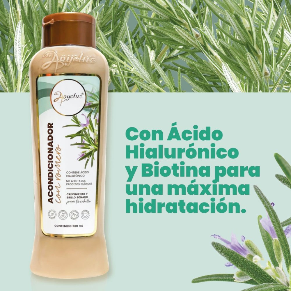 Anyeluz | Acondicionador con Romero | Alimentos Sostenibles