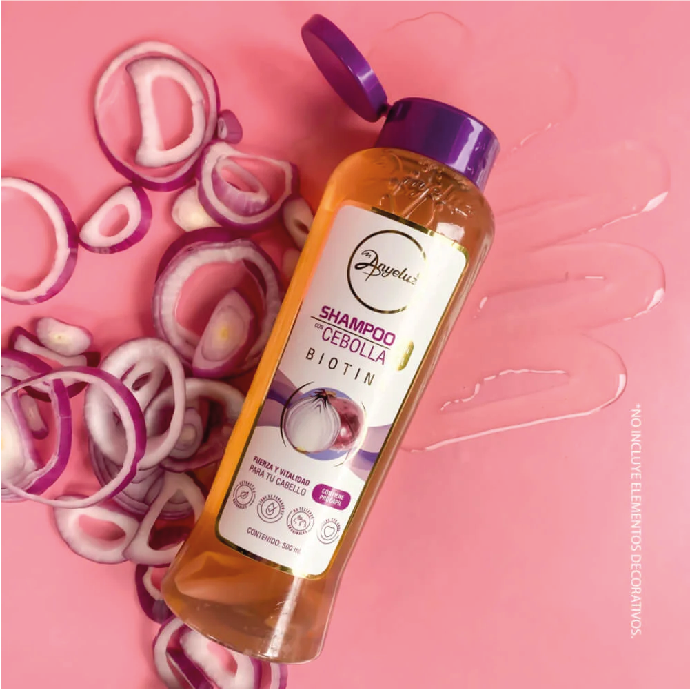 Anyeluz - Shampoo de Cebolla | Alimentos Sostenibles