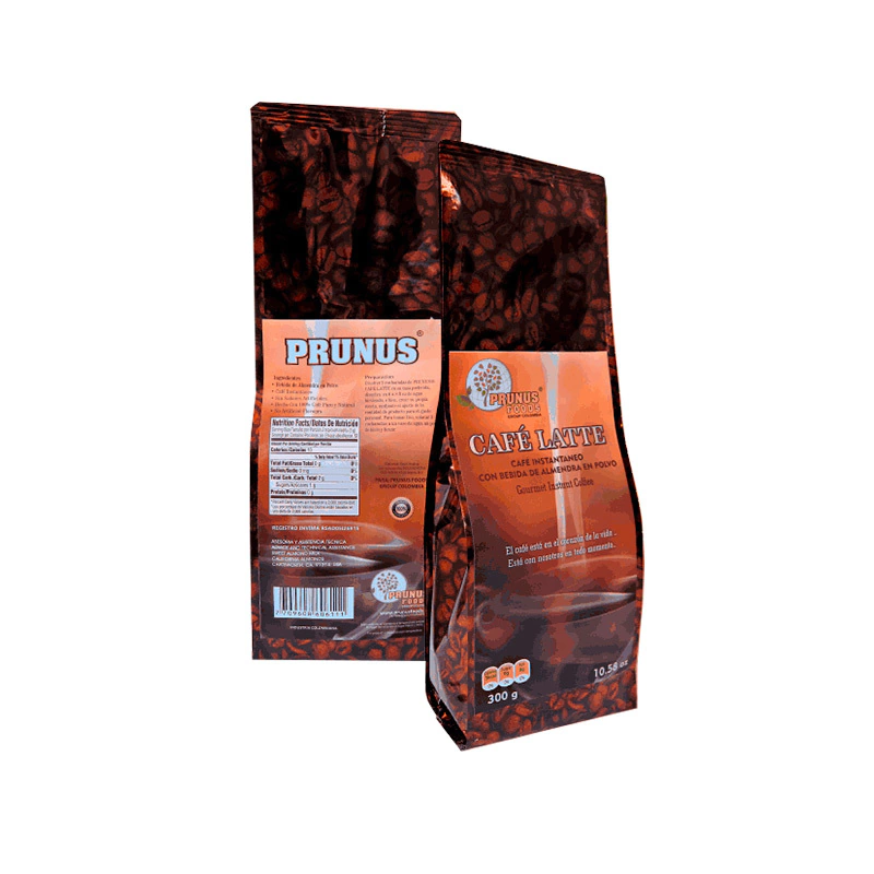 Café latte de almendras, Badem, Alimentos Sostenibles.
