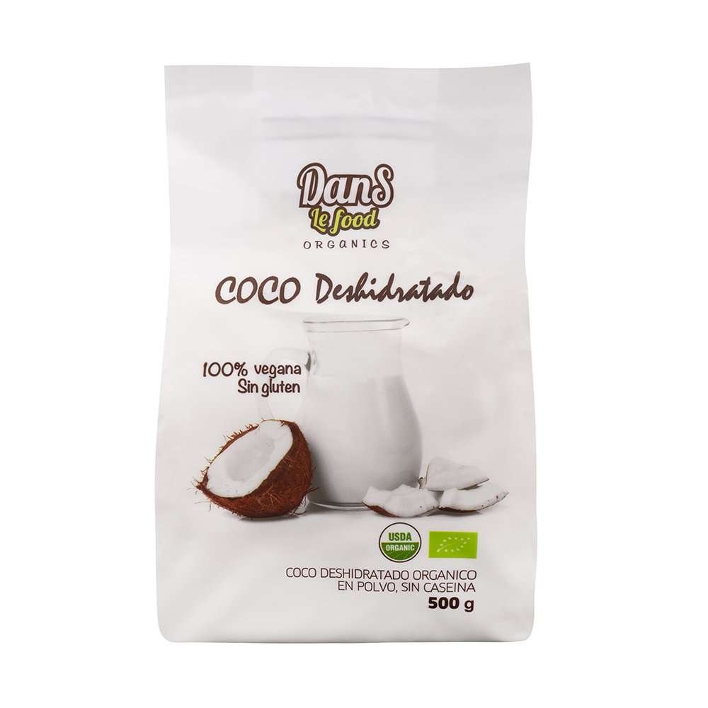 Leche de coco en polvo, Dans Le Food. Alimentos Sostenibles.
