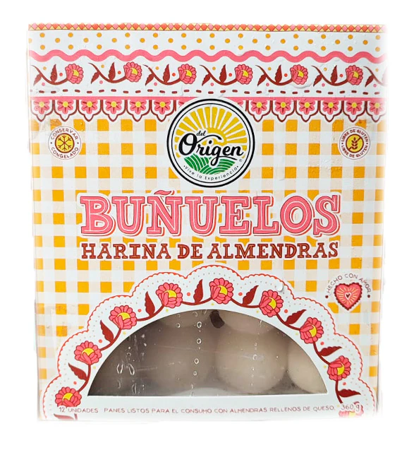Buñuelos de Almendra, Del Origen, Alimentos Sostenibles