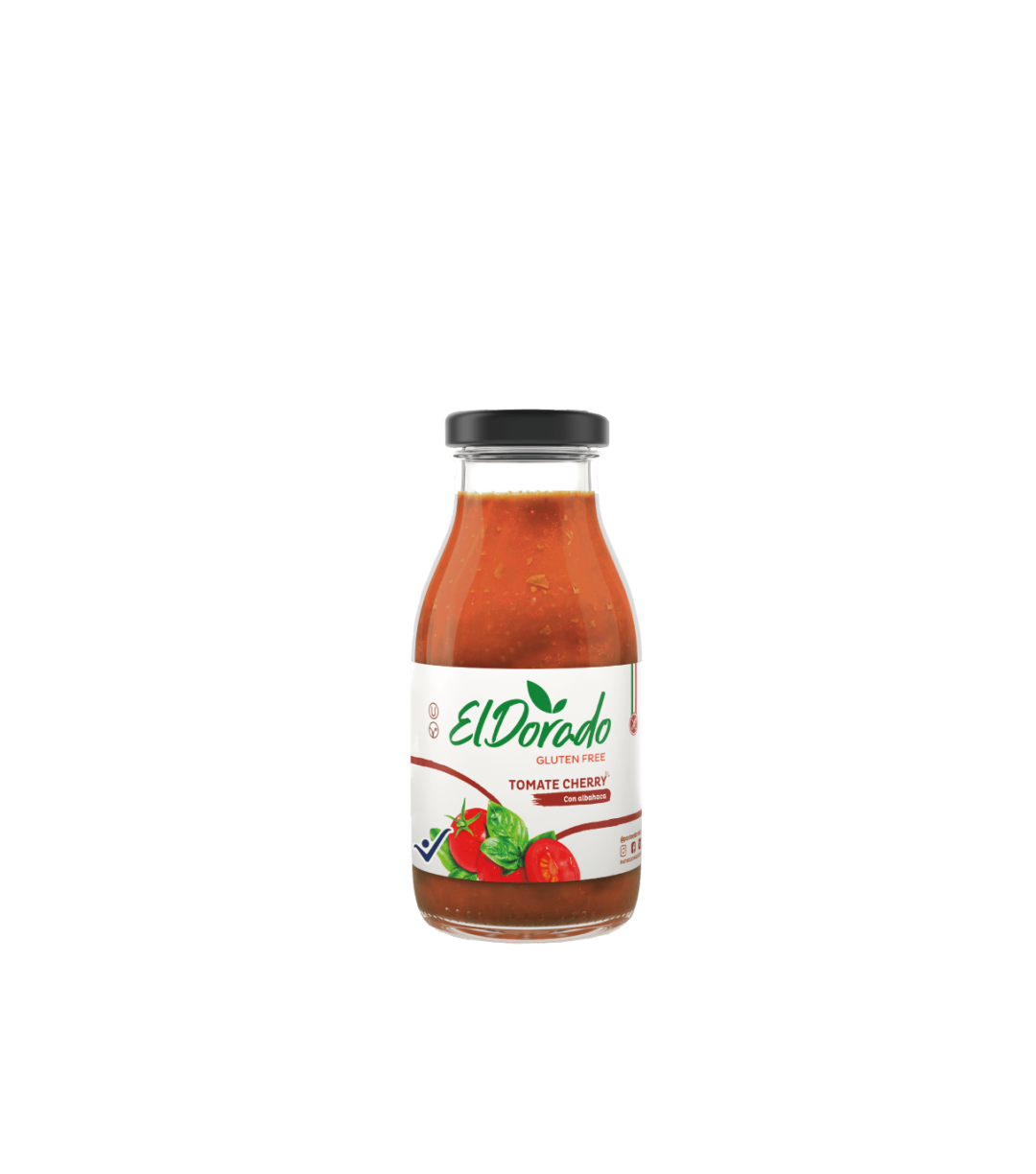 Salsa de Tomate con Albahaca. El Dorado. Alimentos Sostenibles