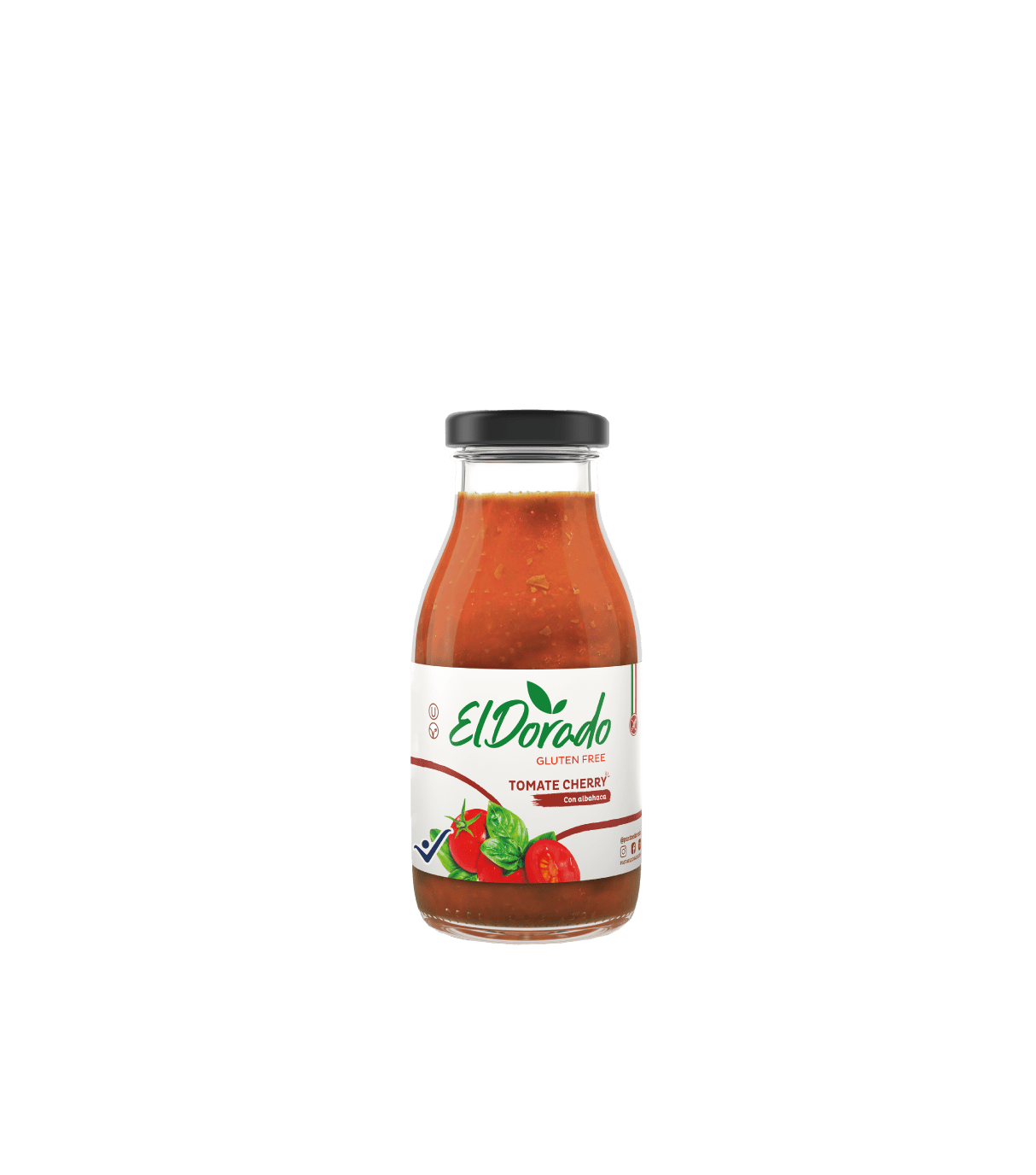 Salsa de Tomate con Albahaca. El Dorado. Alimentos Sostenibles