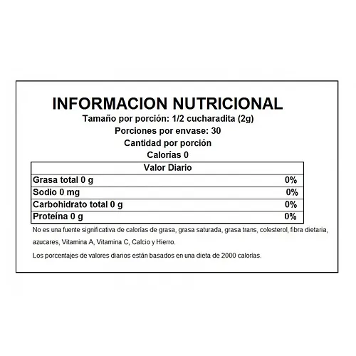 Goslim tea repuesto. Alimentos Sostenibles