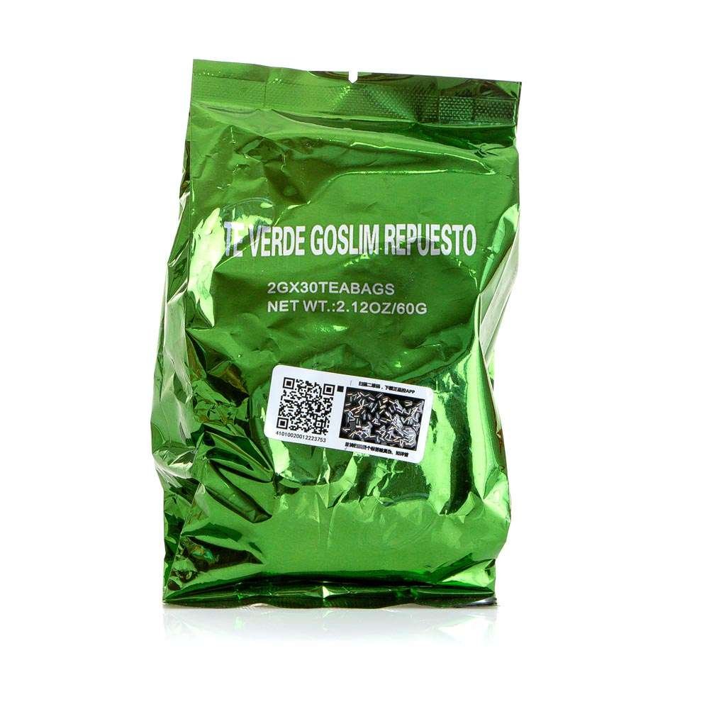 Goslim tea repuesto. Alimentos Sostenibles