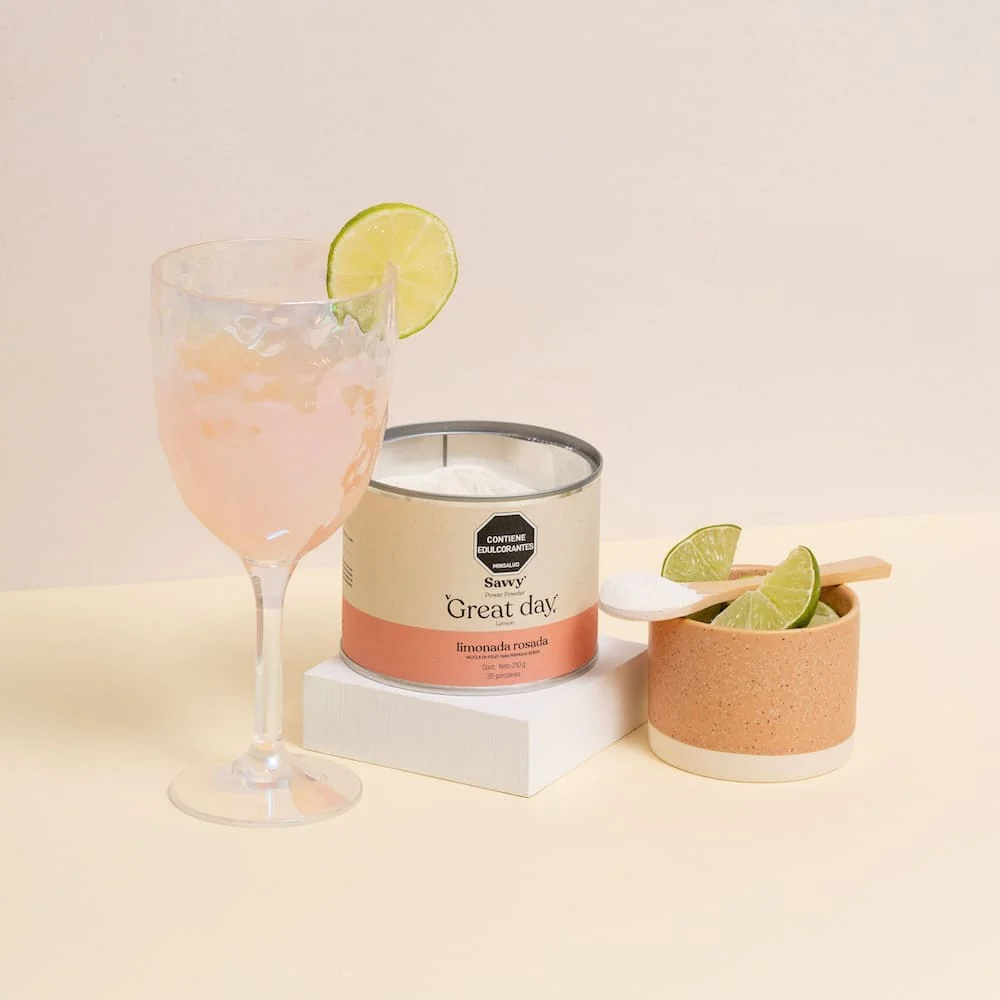 Limonada Rosada, Great Day, Savvy, Alimentos Sostenibles.