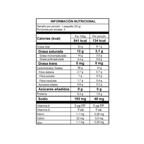 Papas sabor lima limón, Monterojo, Alimentos Sostenibles