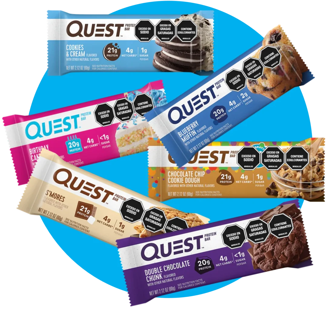 Barra de proteína Quest, Alimentos Sostenibles