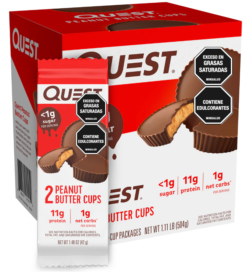 Peanut Butter Cups, Quest. Alimentos Sostenibles.