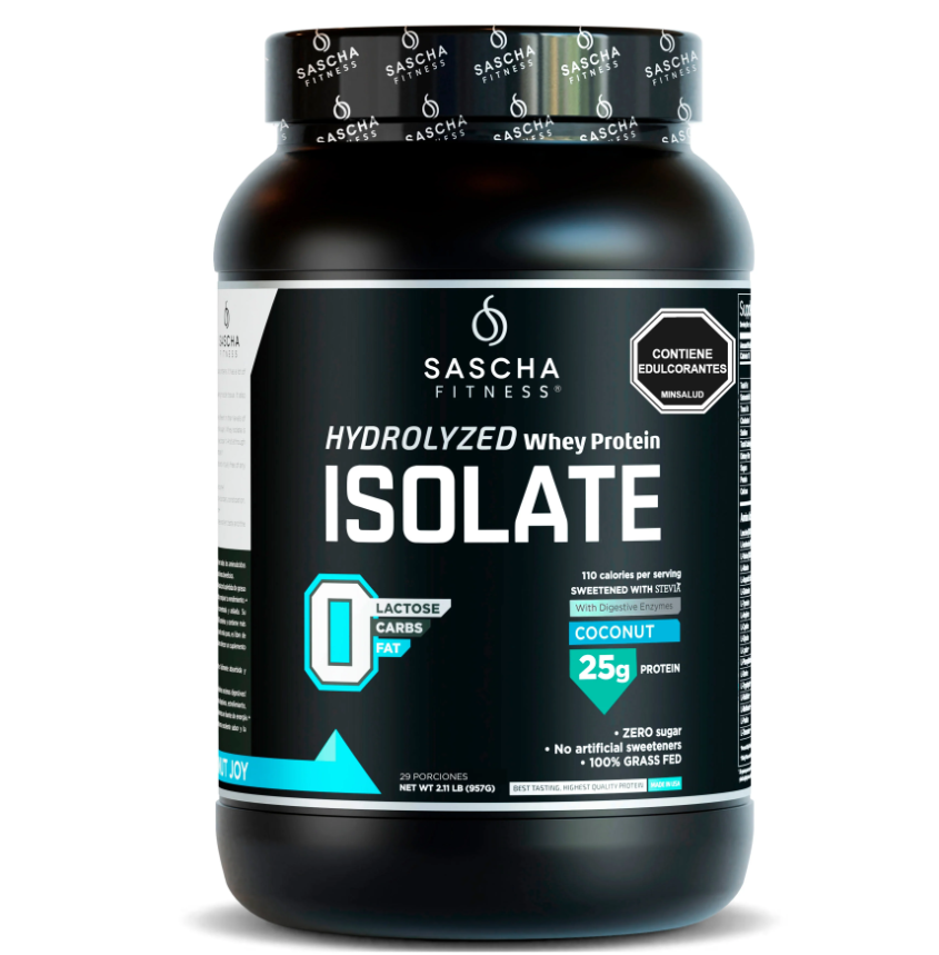 Isolate de Proteína Sascha Fitness | Alimentos Sostenibles