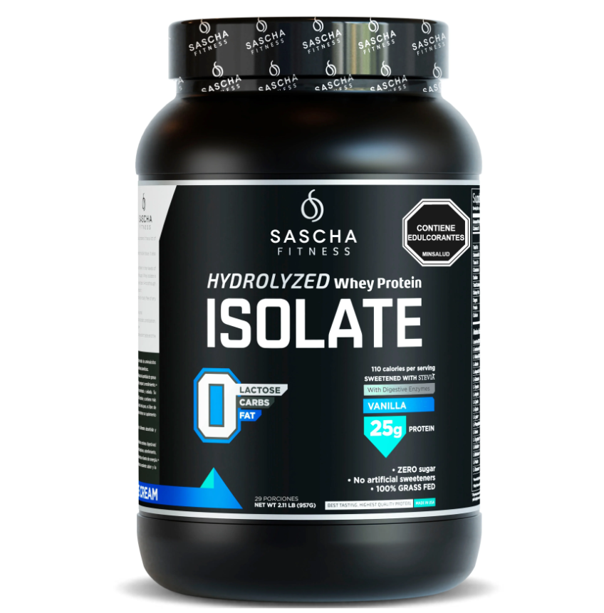 Isolate de Proteína Sascha Fitness | Alimentos Sostenibles