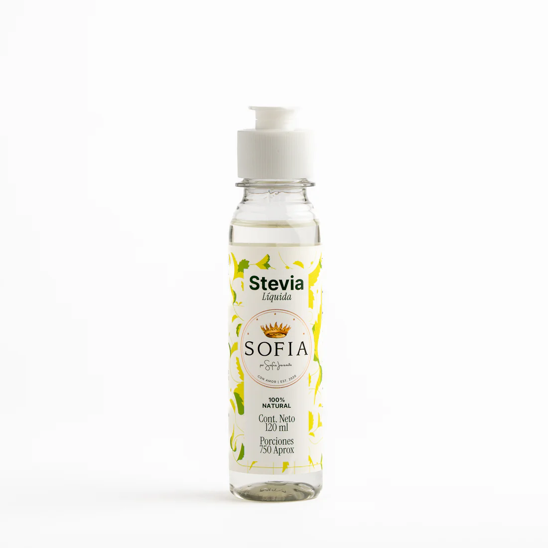 Stevia 100% Natural, Sofía Jaramillo, Alimentos Sostenibles.