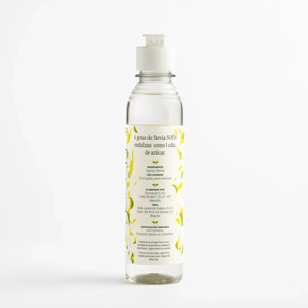 Stevia 100% Natural, Sofía Jaramillo, Alimentos Sostenibles.