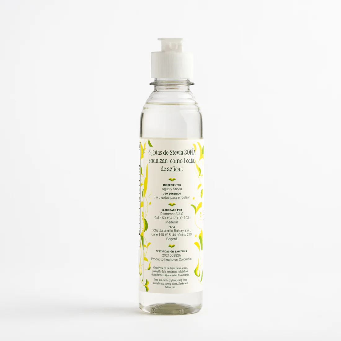 Stevia 100% Natural, Sofía Jaramillo, Alimentos Sostenibles.