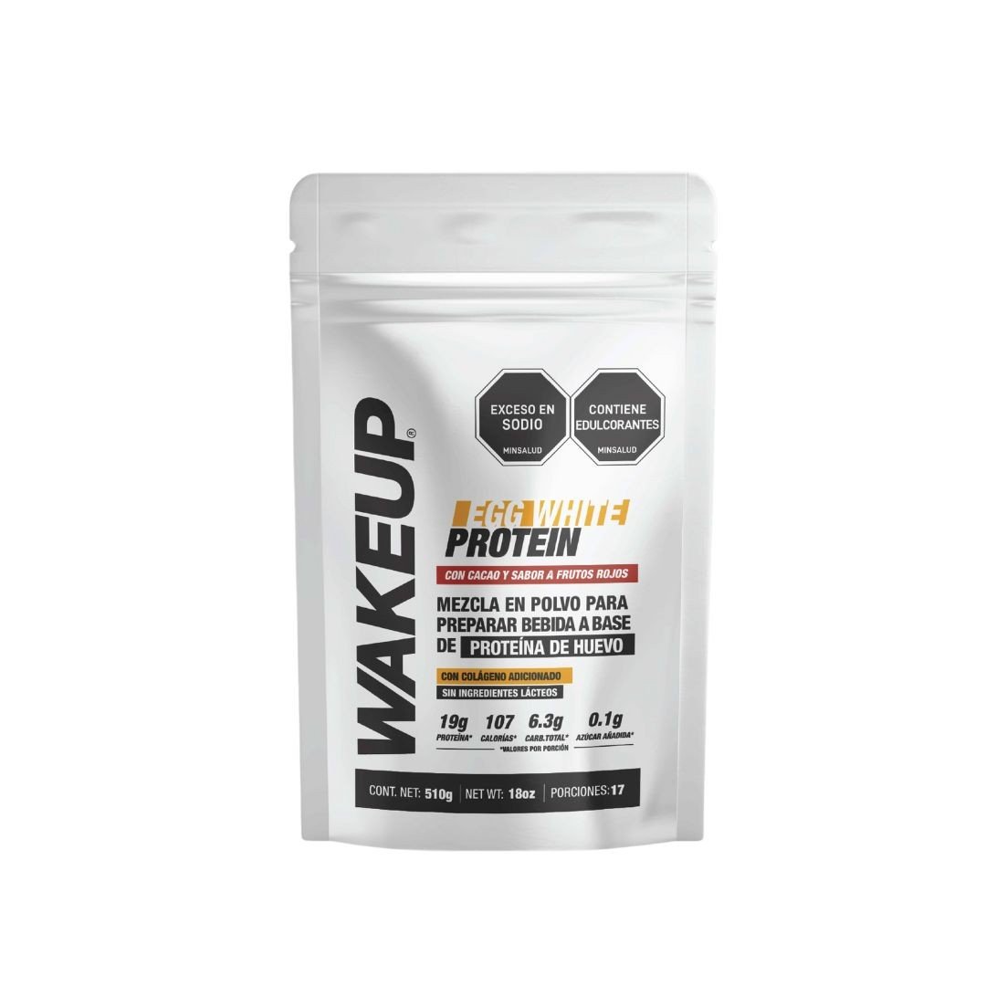 Wake Up proteina de huevo, Alimentos Sostenibles.
