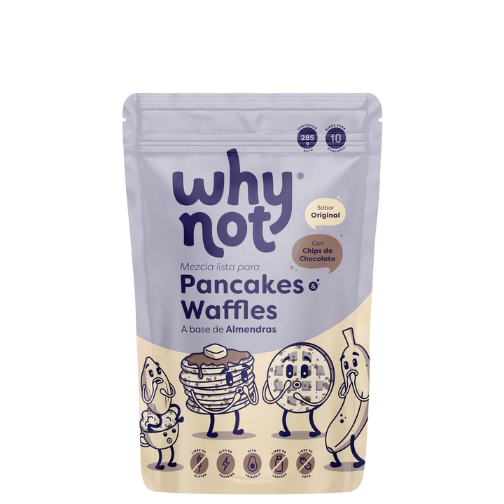 Mezcla de Pancakes & Waffles Why Not | Alimentos Sostenibles