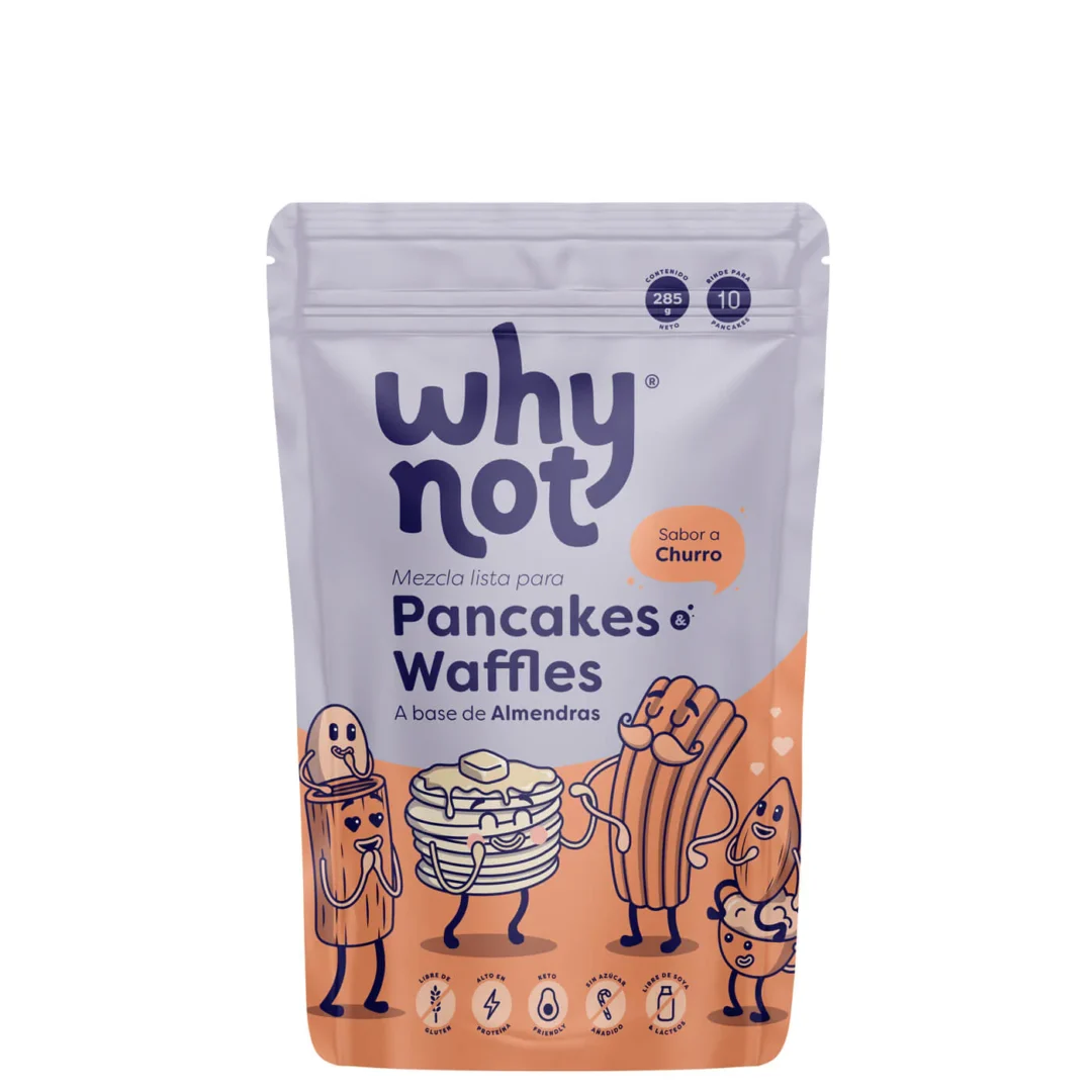 Mezcla de Pancakes & Waffles Why Not | Alimentos Sostenibles