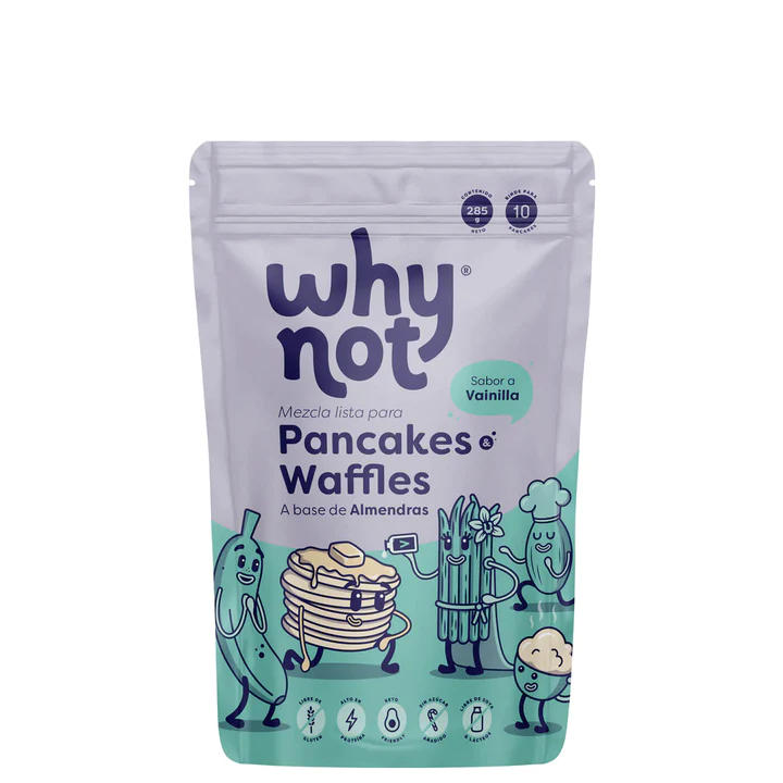 Mezcla de Pancakes & Waffles Why Not | Alimentos Sostenibles