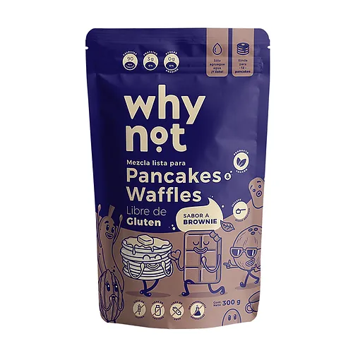 Mezcla de Pancakes & Waffles Why Not | Alimentos Sostenibles