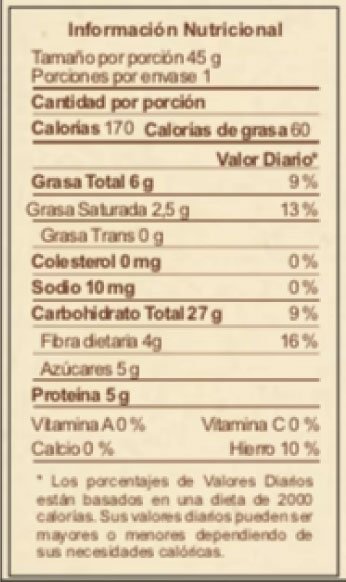 Amira | Granola Banano & Cacao | Alimentos Sostenibles