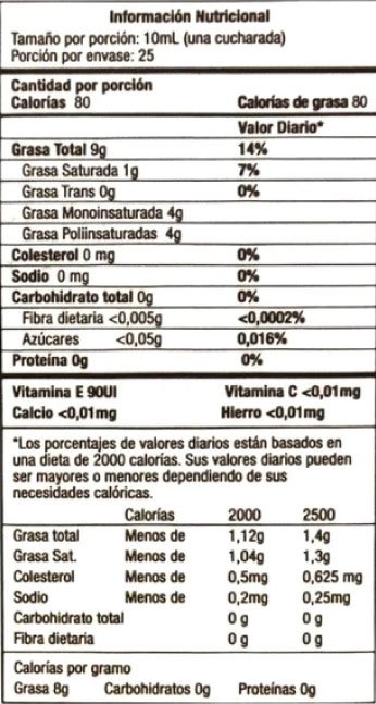 BioEssens | Aceite de Ajonjolí 250 ml | Alimentos Sostenibles