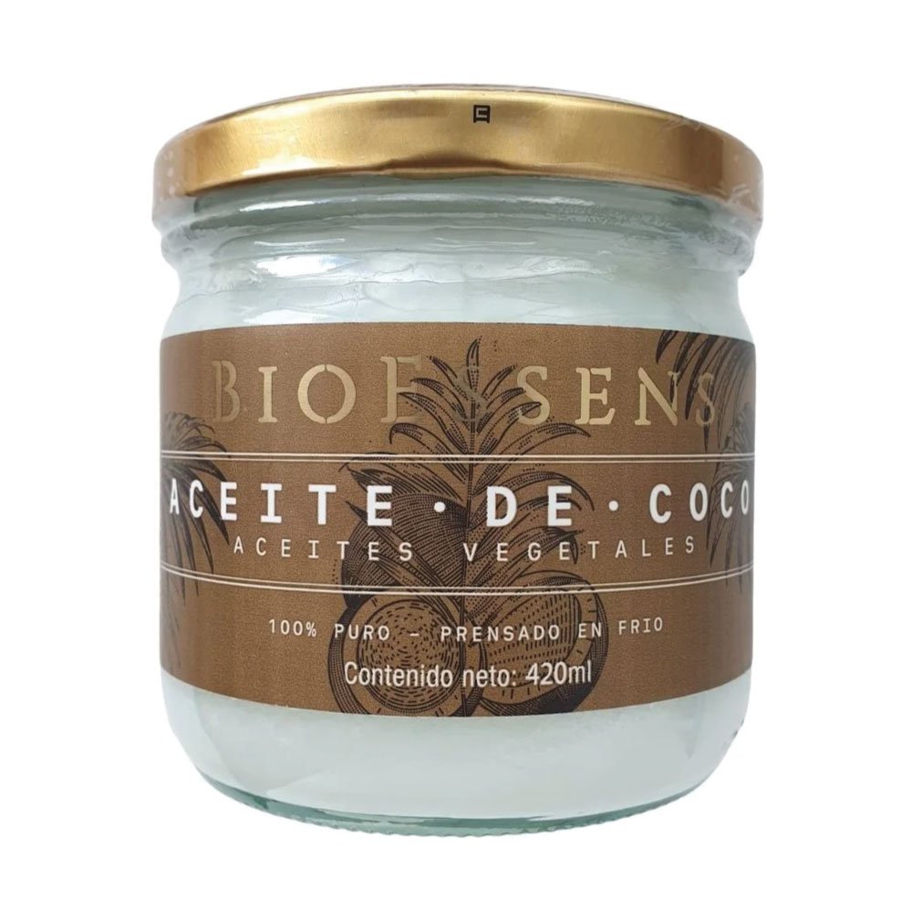 BioEssens | Aceite de Coco 450 ml | Alimentos Sostenibles