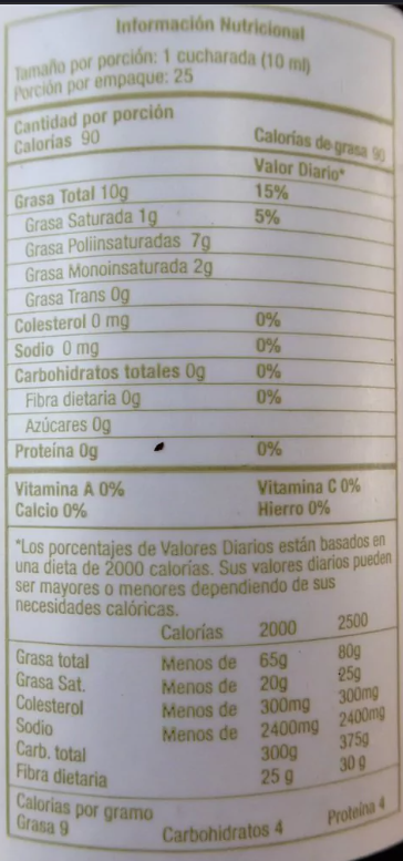 BioEssens | Aceite de Linaza 250 ml | Alimentos Sostenibles