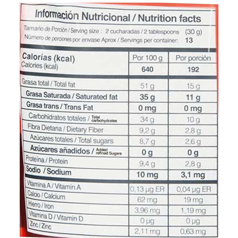 Cinco Avellanas | Granola Keto Choco Canela | Alimentos Sostenibles