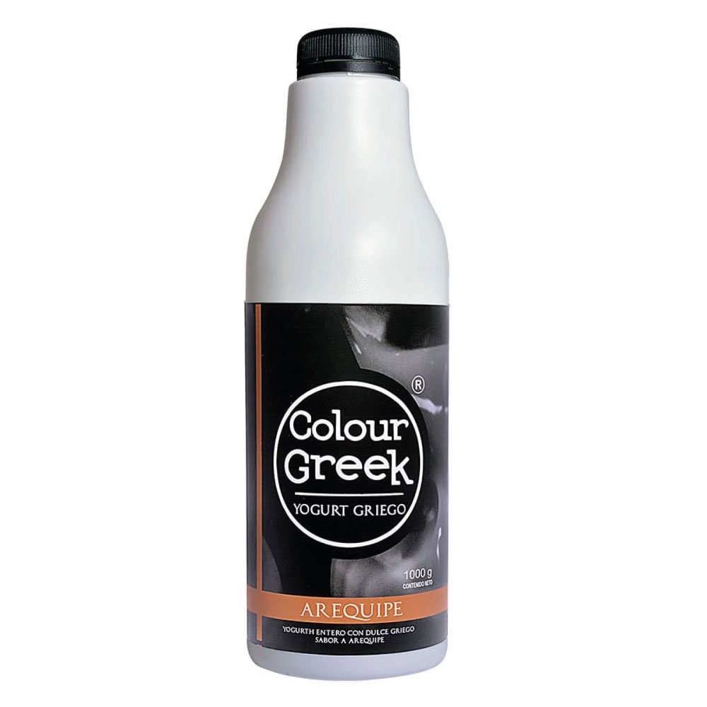 Colour Greek | Yogurt Griego Arequipe 1 lt | Alimentos Sostenibles