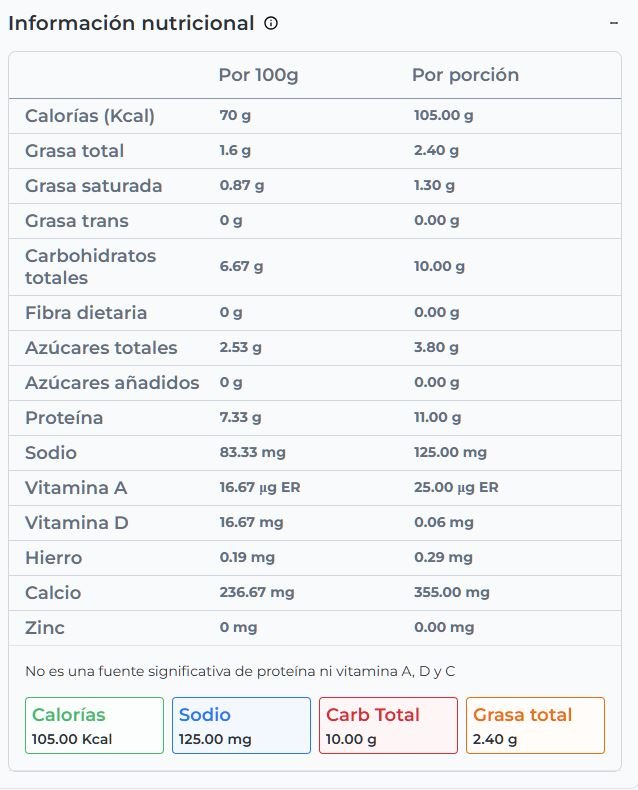 Colour Greek | Yogurt Griego Natural con Stevia 1 lt | Alimentos Sostenibles