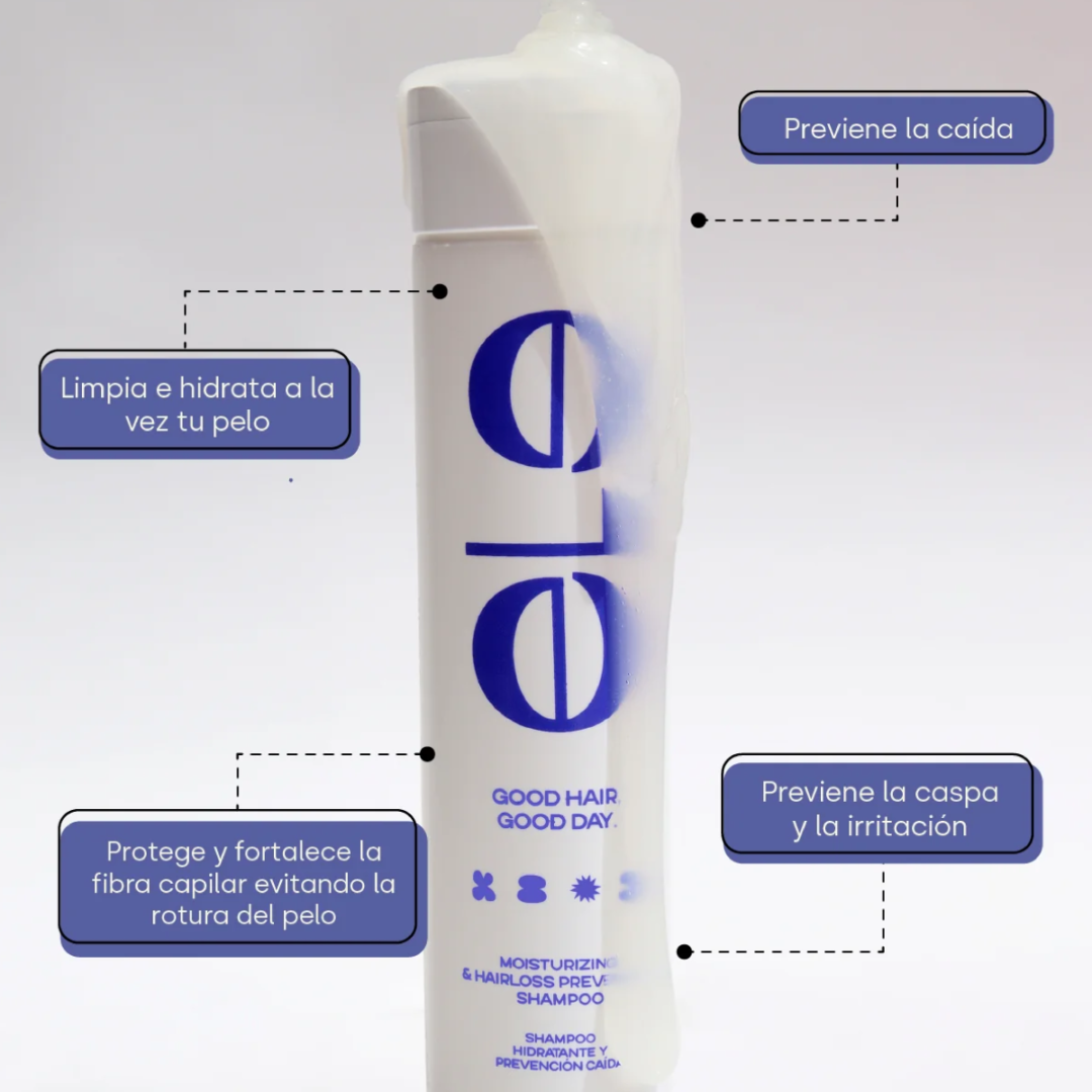 ELE | Shampoo Hidratante Prevención Caída | Alimentos Sostenibles