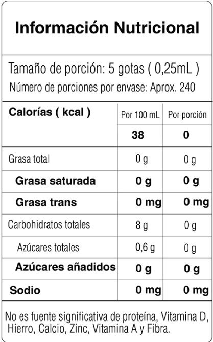 Erba Dolce | Stevia Líquida Natural 60 ml | Alimentos Sostenibles