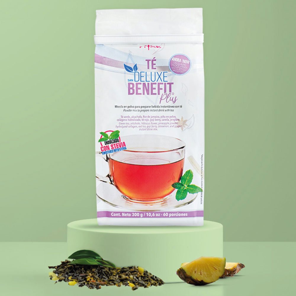 FitMe | Té Deluxe Benefit Plus | Alimentos Sostenibles