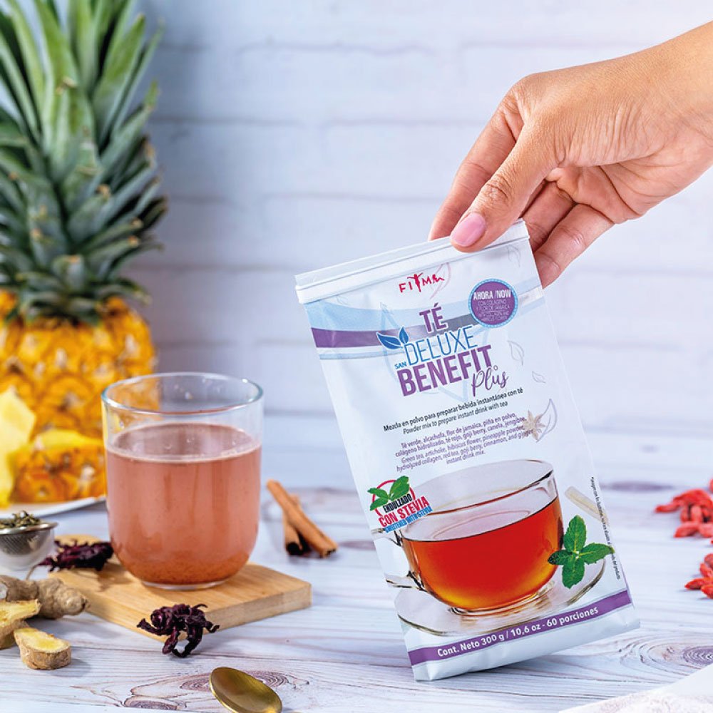 FitMe | Té Deluxe Benefit Plus | Alimentos Sostenibles