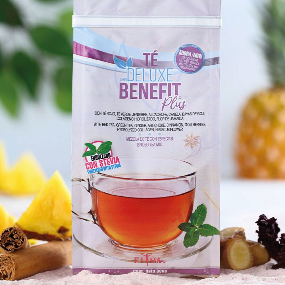 FitMe | Té Deluxe Benefit Plus | Alimentos Sostenibles