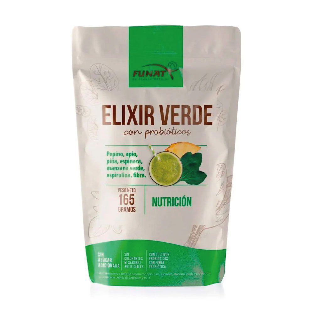 Funat | Elixir Verde con Probióticos | Alimentos Sostenibles