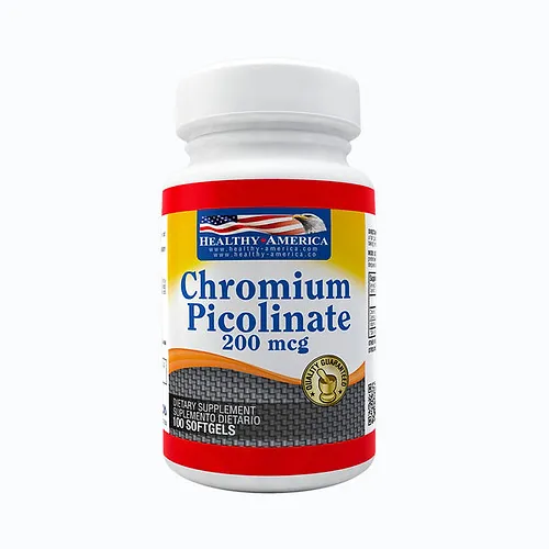 Healthy America | Cromo Picolinato 200 Mcg | Alimentos Sostenibles