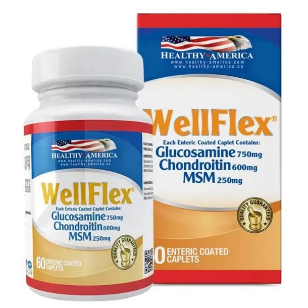 Healthy America | Wellflex 60 Cápsulas | Alimentos Sostenibles