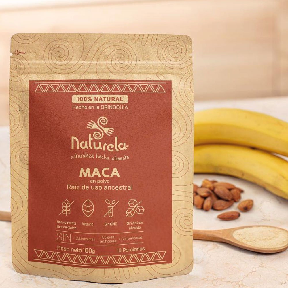 Naturela | Maca en Polvo 100 gr | Alimentos Sostenibles