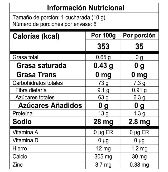 Naturela | Maca en Polvo 100 gr | Alimentos Sostenibles