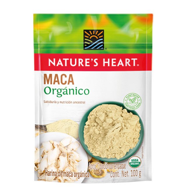 Nature's Heart | Maca en Polvo | Alimentos Sostenibles