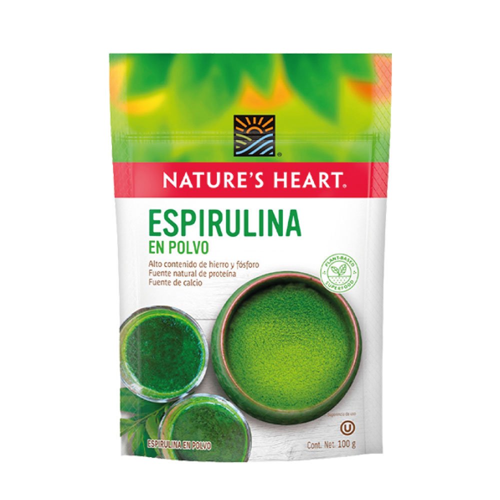 Nature's Heart | Spirulina en Polvo | Alimentos Sostenibles