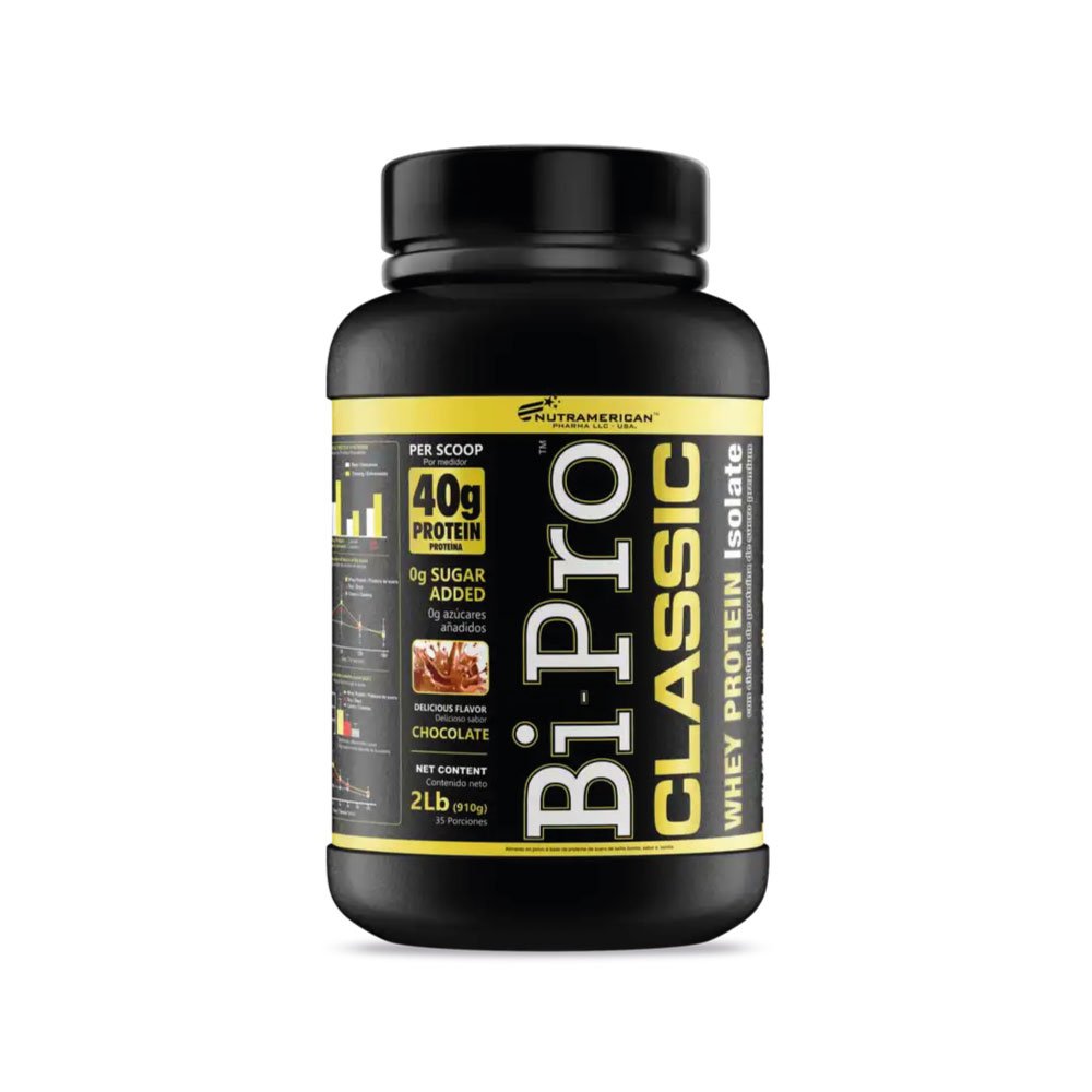 Nutramerican Pharma | BiPro Classic Chocolate 2 Libras | Alimentos Sostenibles