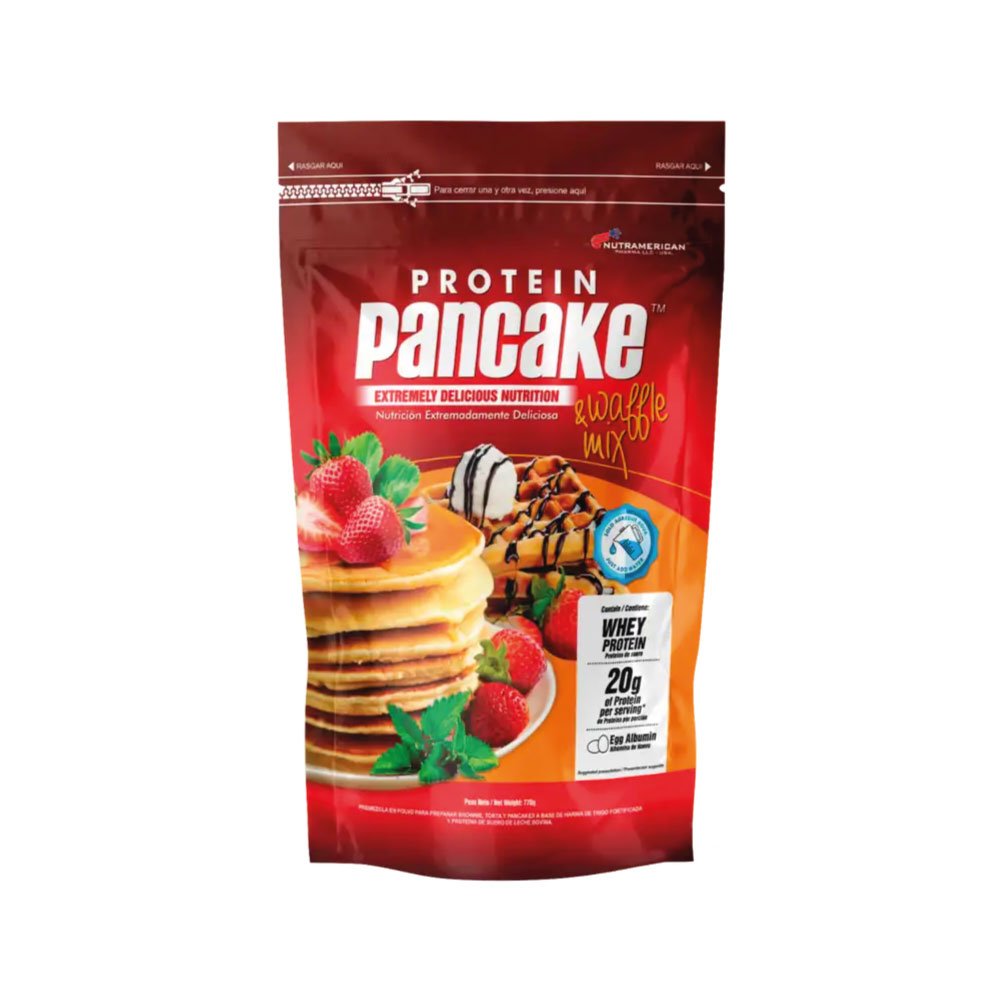 Nutramerican Pharma | Pancakes de Proteína con Albúmina | Alimentos Sostenibles